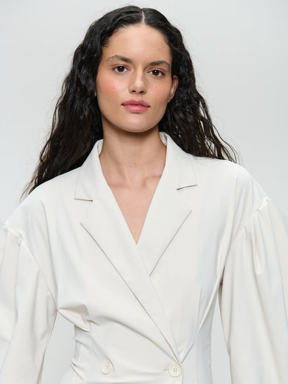 Kansas Stretch-Tech-Jersey-Kleid | Hell sand
