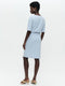 Lea dress technical jersey | Light Blue
