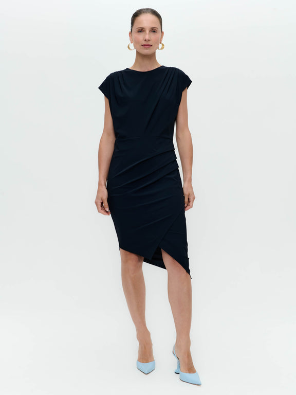 Luxor studio dress technical jersey | Blue