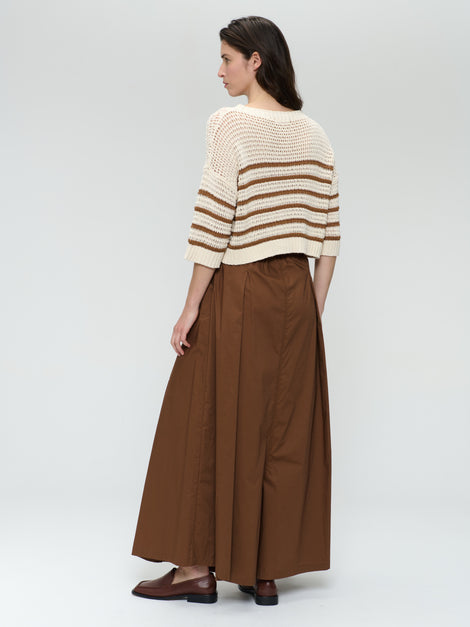 Rapa cotton pants | Brown