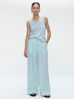 Hamako tencel pants | Aloe
