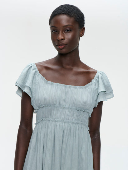 Yoko summer dress | Light Grey
