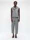 Jazmin viscose vest | Light grey