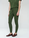 John strech technical jersey pants | Oliva green