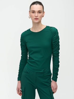 Carlina Top Technical Jersey | Green