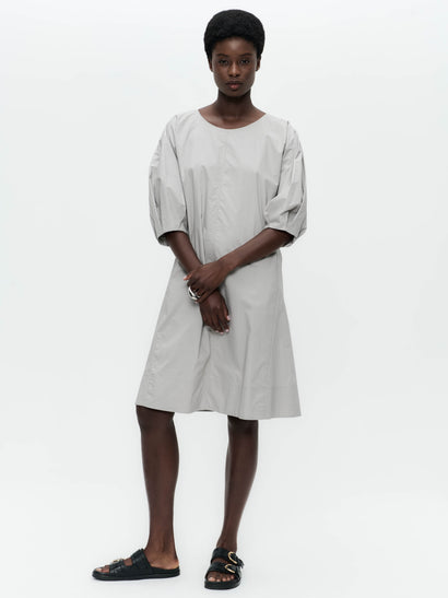 Crisalide cotton dress | Grey