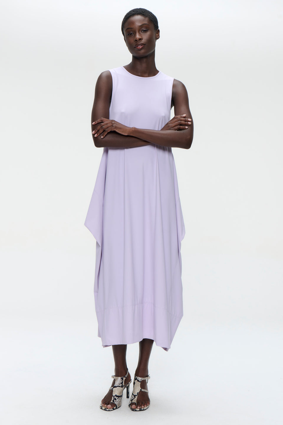 Isabel dress technical jersey WS | Lila