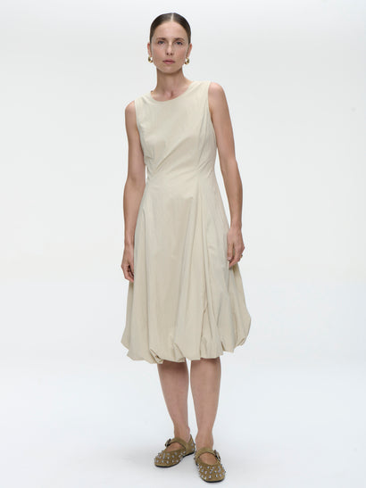 Satomi taffeterok | Beige