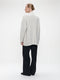 Cardigan boucle 25574 | Light Grey
