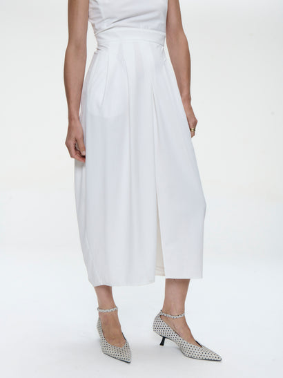Abito Jackie Technical Jersey | Bianco