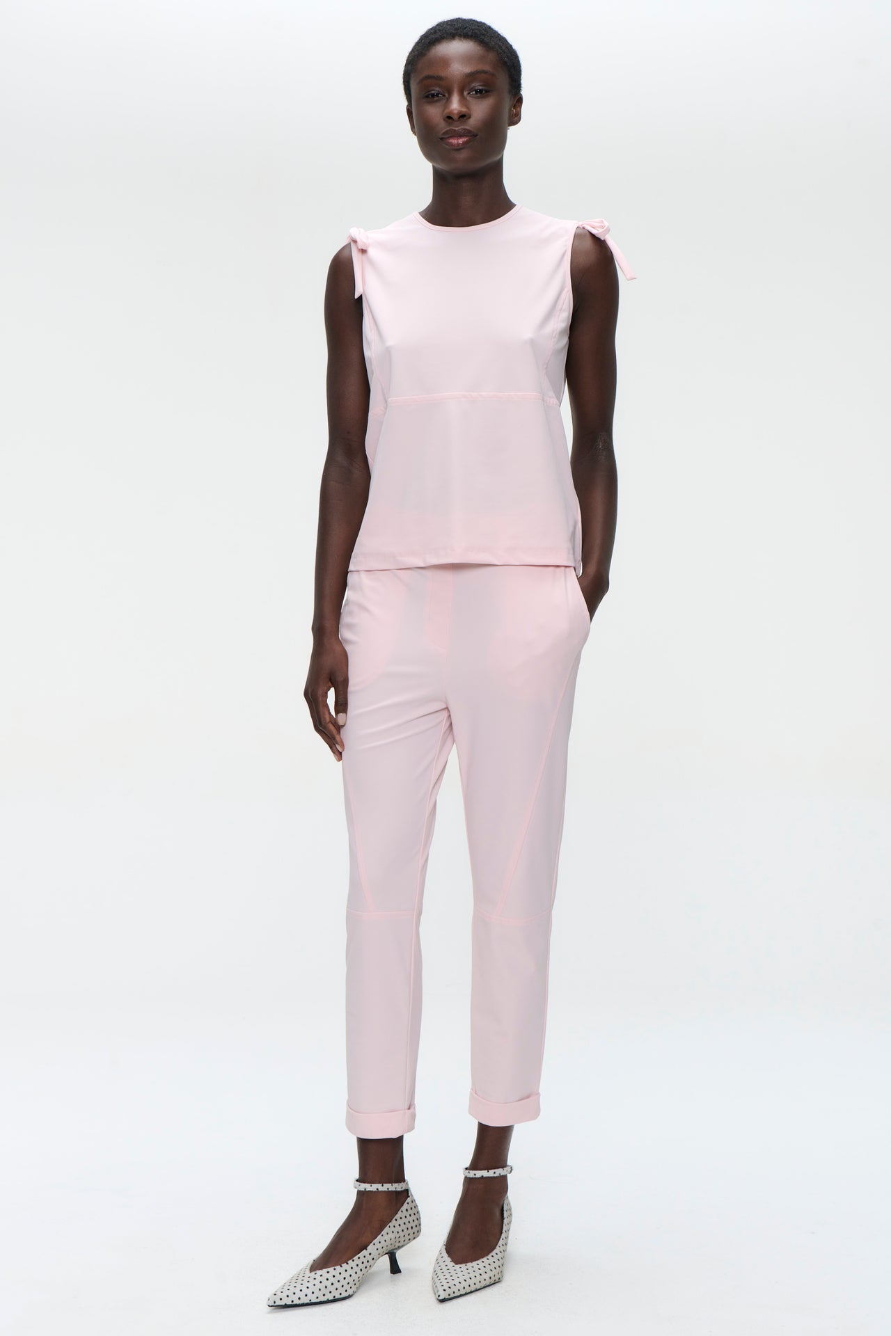 Timelia pants technical jersey | Pink