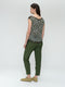 Multi collors viscose top 9037 | Multi Green