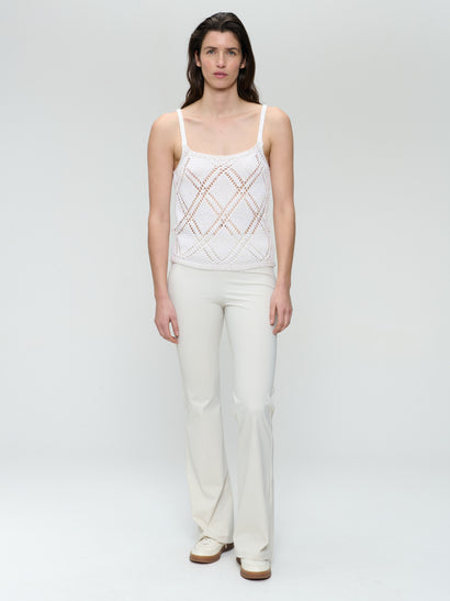 Top d'été en coton 9064 | Blanc cassé
