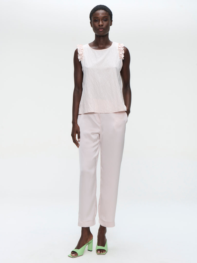 Sebastian saten pants | Quarzo