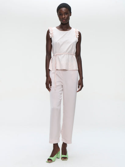 Sebastian saten pants | Quarzo