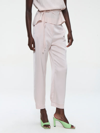 Sebastian saten pants | Quarzo