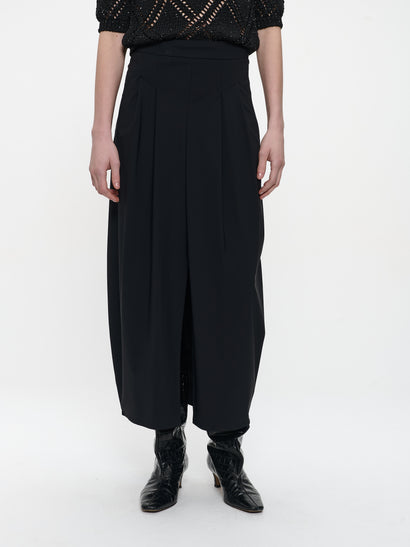 Jack skirt technical jersey | Black