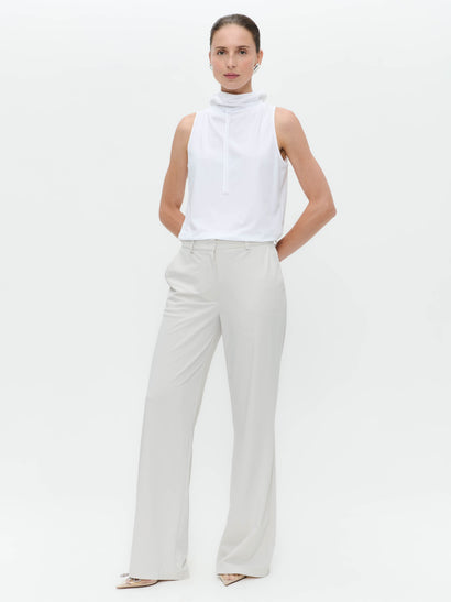 Malvo structure technical jersey top | White