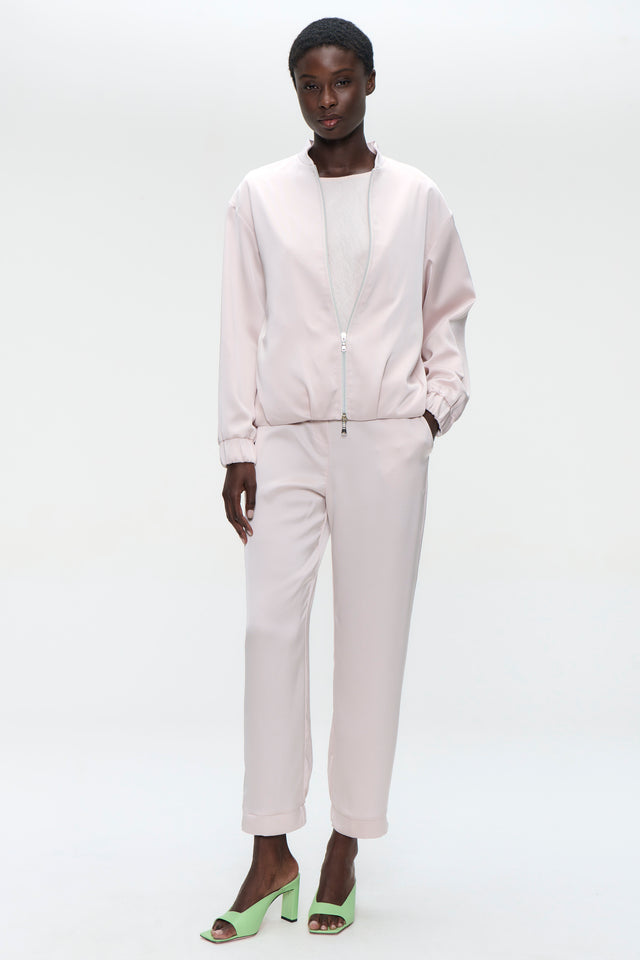 Ripasso saten bomber jacket | Quarzo