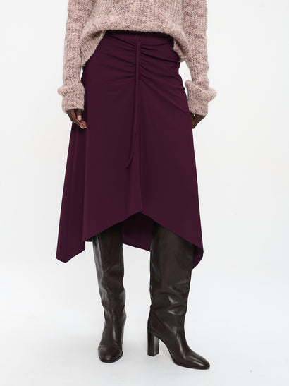 Tine skirt technical jersey | Cherry