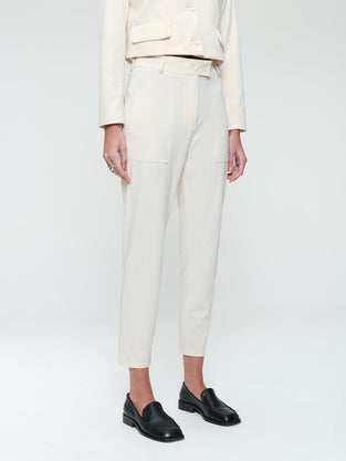 Ber strech technical jersey pants | Light Sand