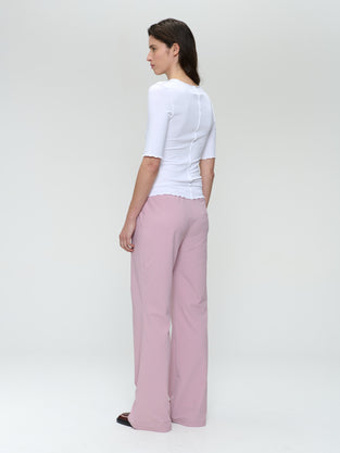 Carola structure technical jersey pants | Pudra