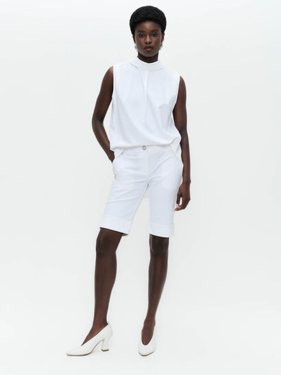 Lulu-Hose Technischer Jersey | Weiß