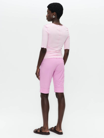 Jordan Top aus Stretch-Viskose | Flamingo