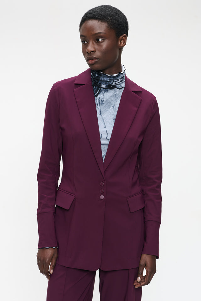 Viena blazer technical jersey | Cherry