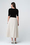Jordan strech viscose top | Black