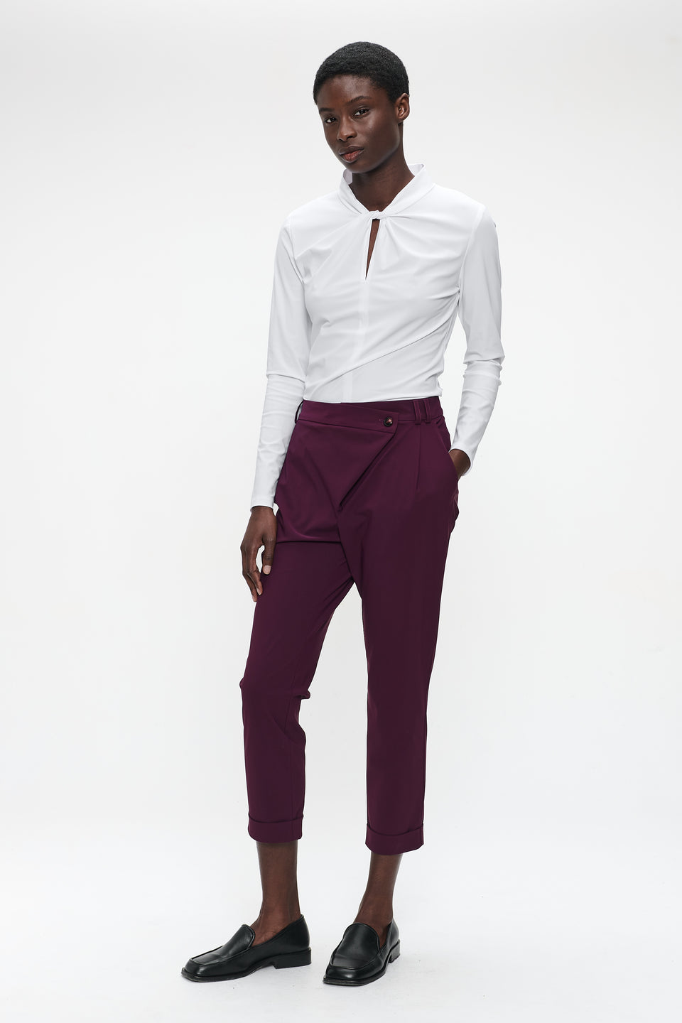 Ken top technical jersey | White