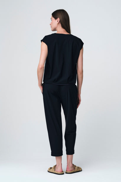 Rosemarie Hose technischer Jersey | Blau