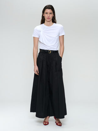 Rapa cotton pants | Black