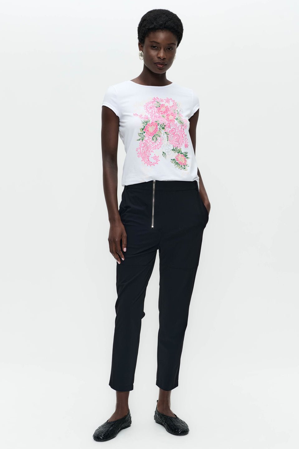 Miliana pants technical jersey | Black