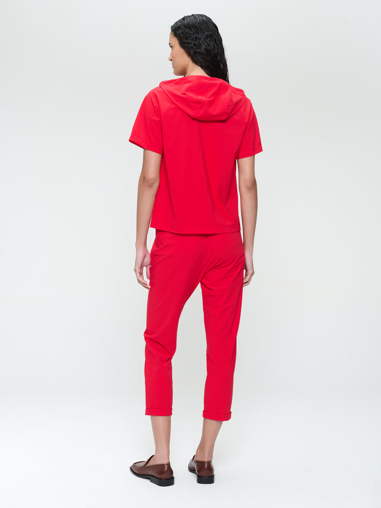 Lena Pants Technical Jersey | Red