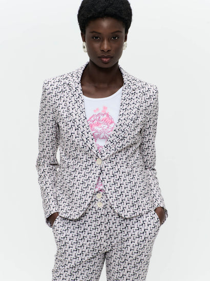Elvira blazer technical jersey | Multi