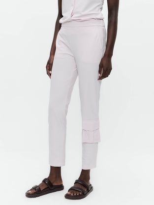 FreyN structure technical jersey pants | Light Pudra