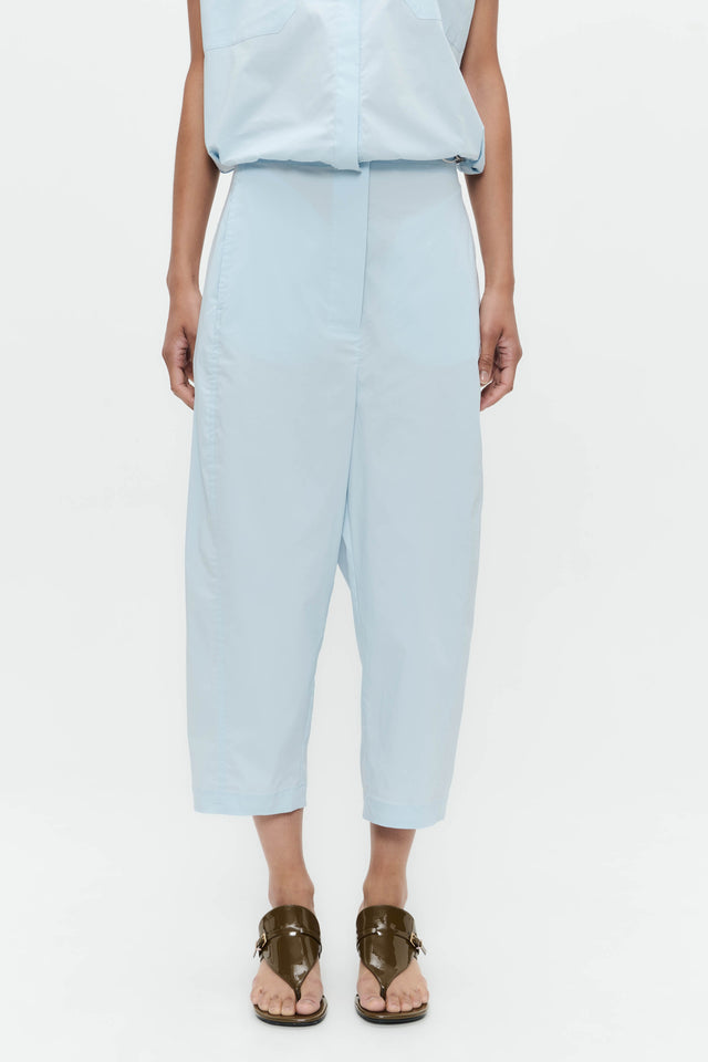 Kober cotton poplin pants | Light Blue