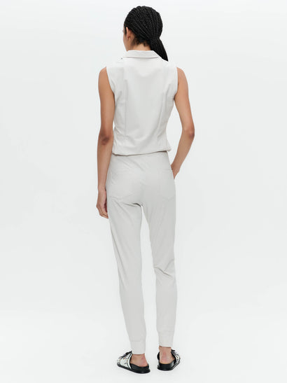 John pants technisch shirt | Zand