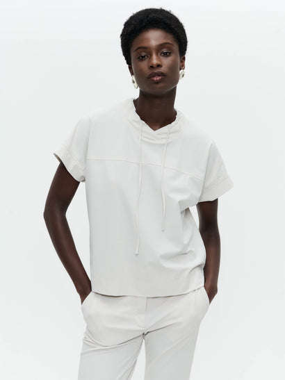 Lucca technisches Top-Jersey | Sand