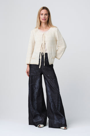 Cotton Cardigan 2029 | Ecru