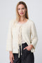 Cotton Cardigan 2029 | Ecru