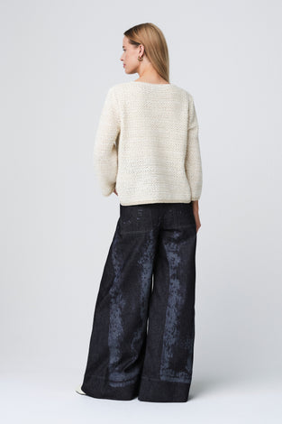 Cotton Cardigan 2029 | Ecru