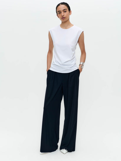 Stevie top technical jersey | White