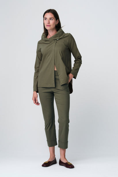 Carly bengalina jacket | Army