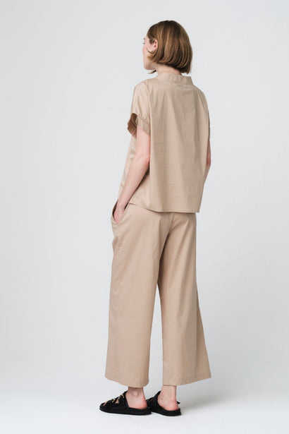 Poplin semi pants 23074 | Sabbia