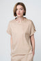 Poplin loos fit top | Sabbia