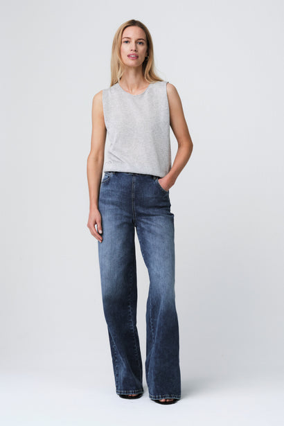 Fine Viscose Top 26061 | Silver