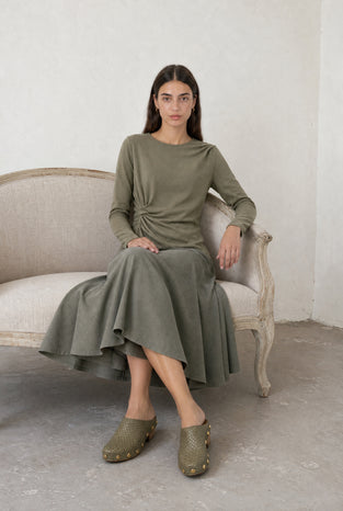 Ari cotton top | Army