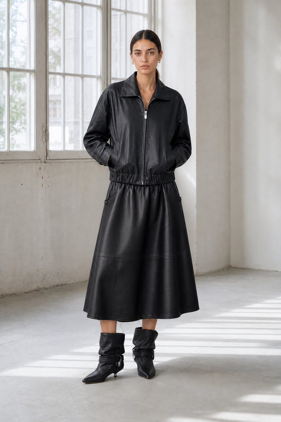 Elle eco leather Rock | Black